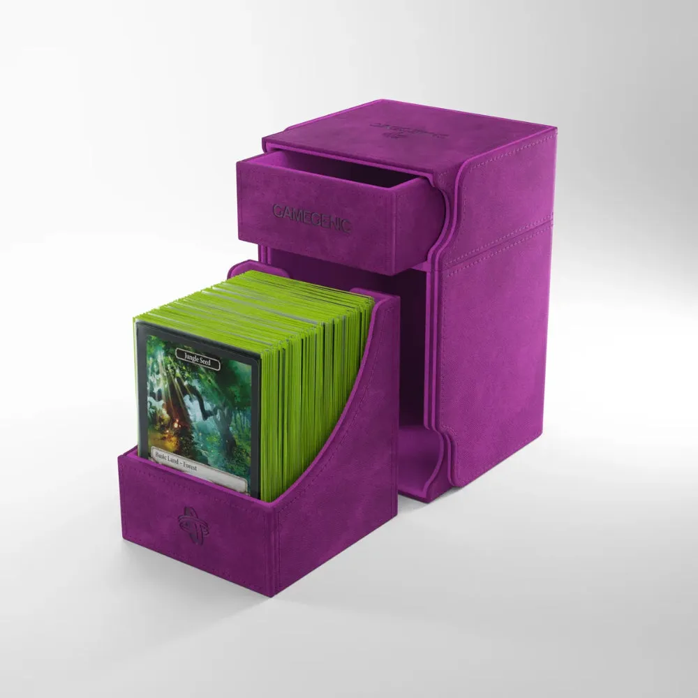 Gamegenic - Watchtower Deck Box 100  XL (Purple)