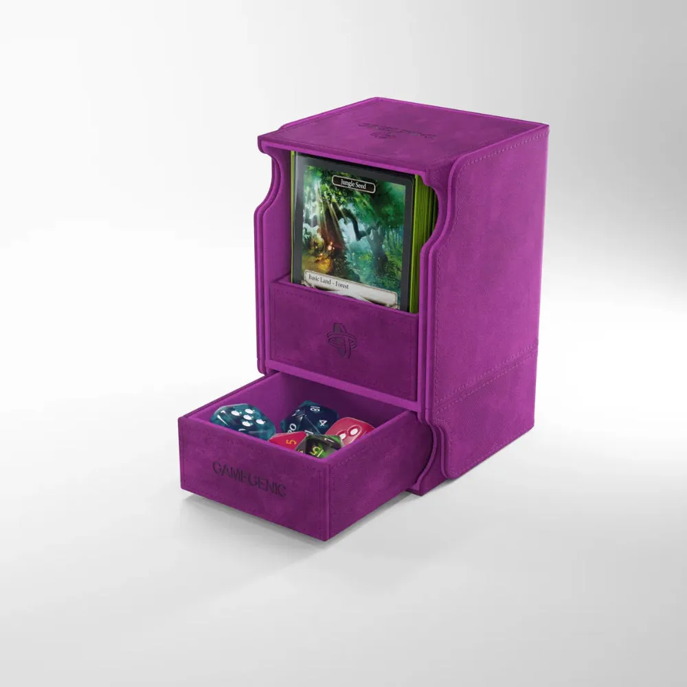Gamegenic - Watchtower Deck Box 100  XL (Purple)