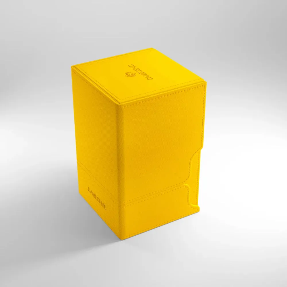 Gamegenic - Watchtower Deck Box 100  XL (Yellow)