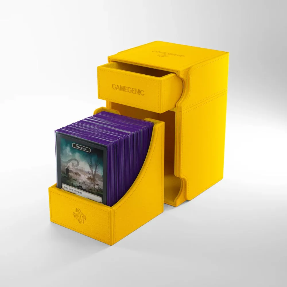 Gamegenic - Watchtower Deck Box 100  XL (Yellow)