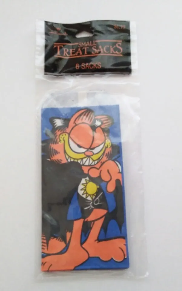Garfield Halloween Treat Sacks Bags