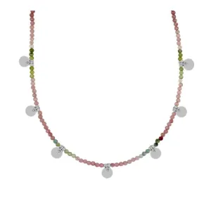 Gargantilla 'Jolie' de Turmalina Multicolor