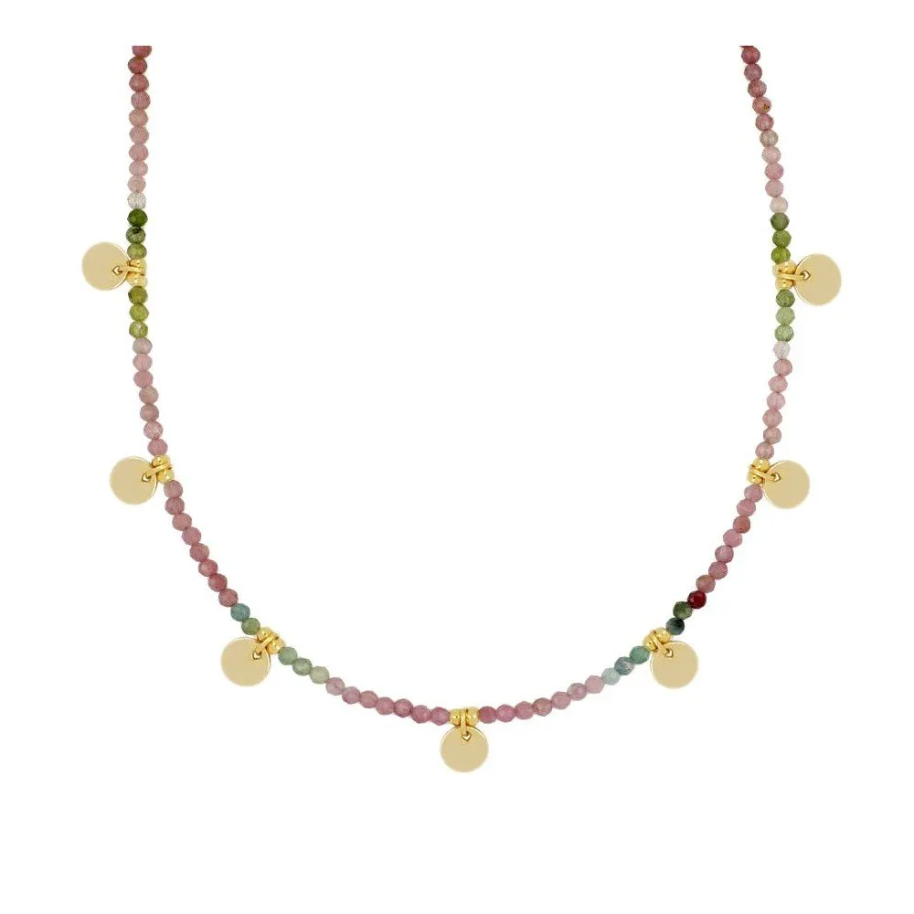 Gargantilla 'Jolie' de Turmalina Multicolor