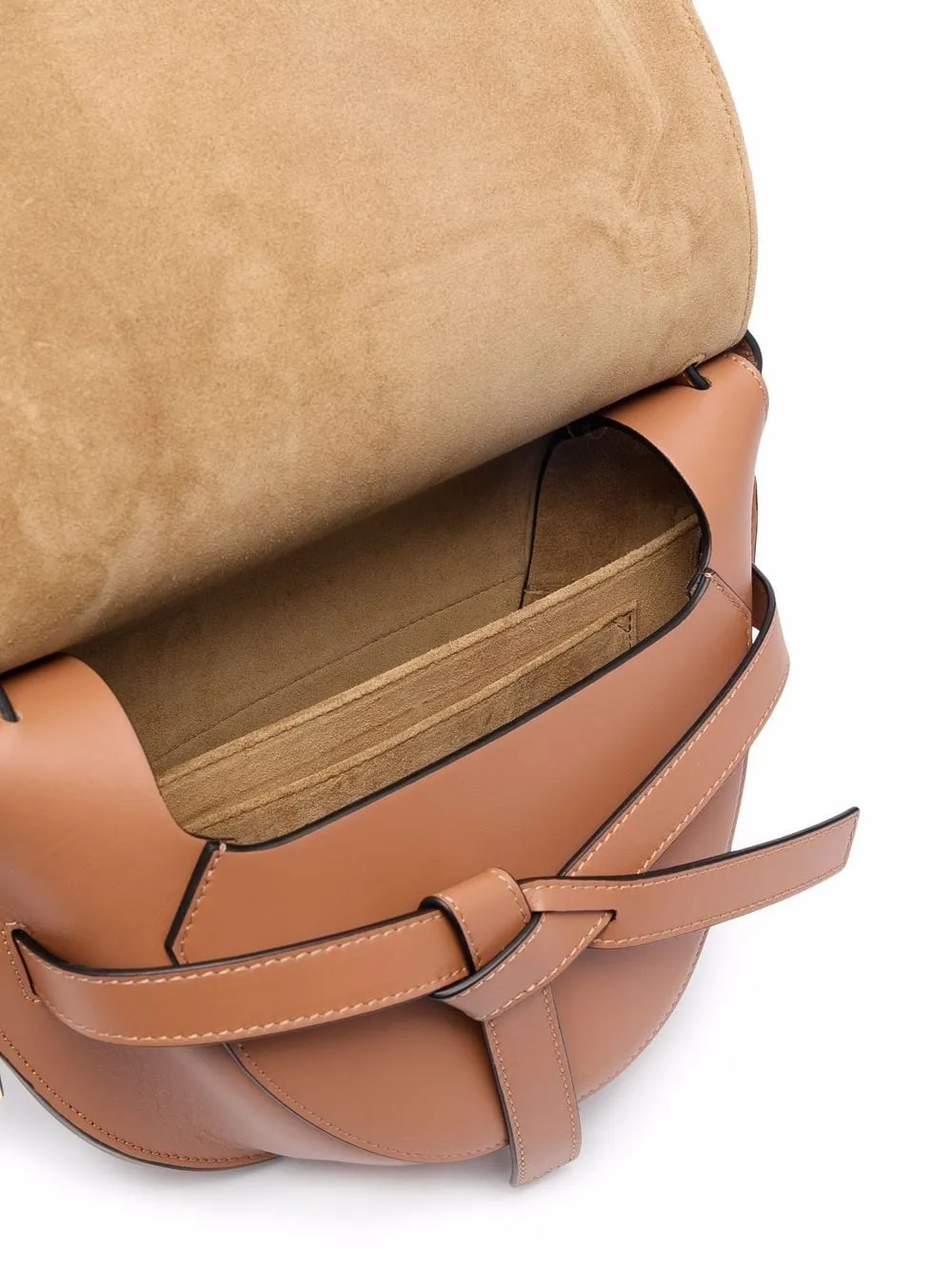 Gate small leather crossbody bag