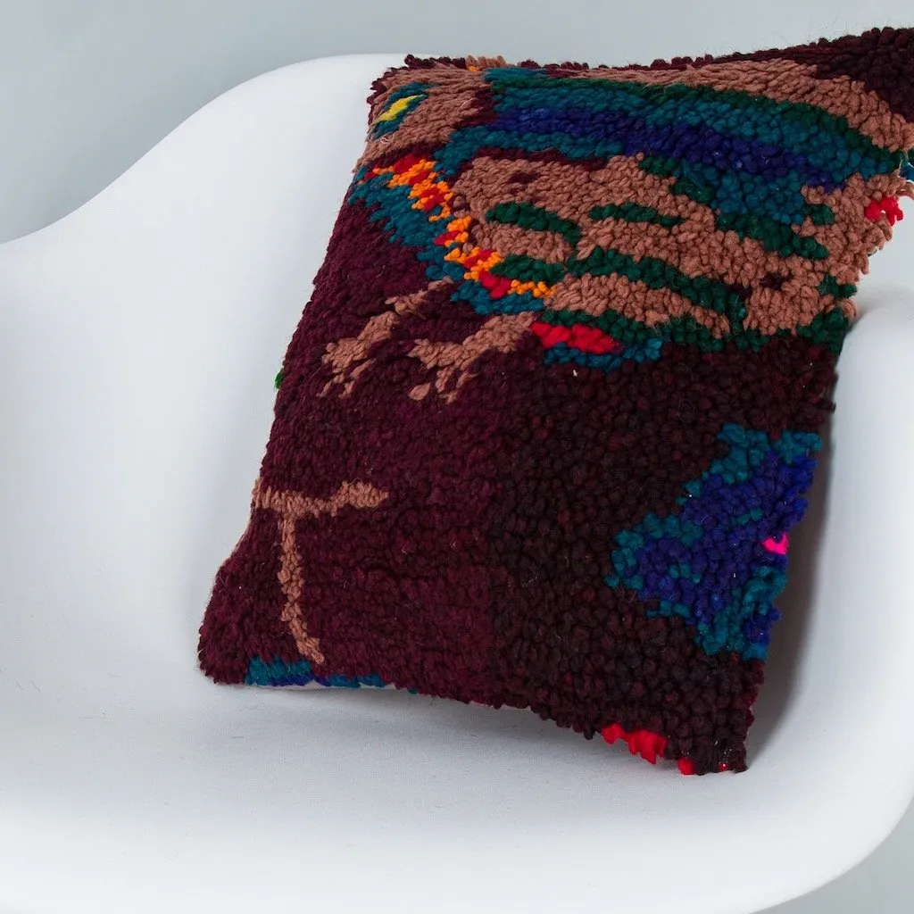 Geometric Multiple Color Kilim Pillow Cover 16x16 7735