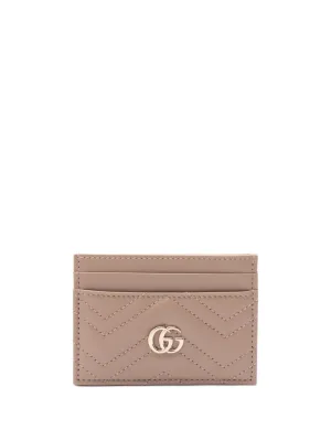 Gg marmont leather card case