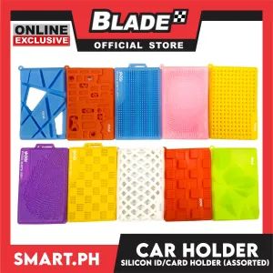 Gifts ID Card Holder Silicone with Strap (Assorted)