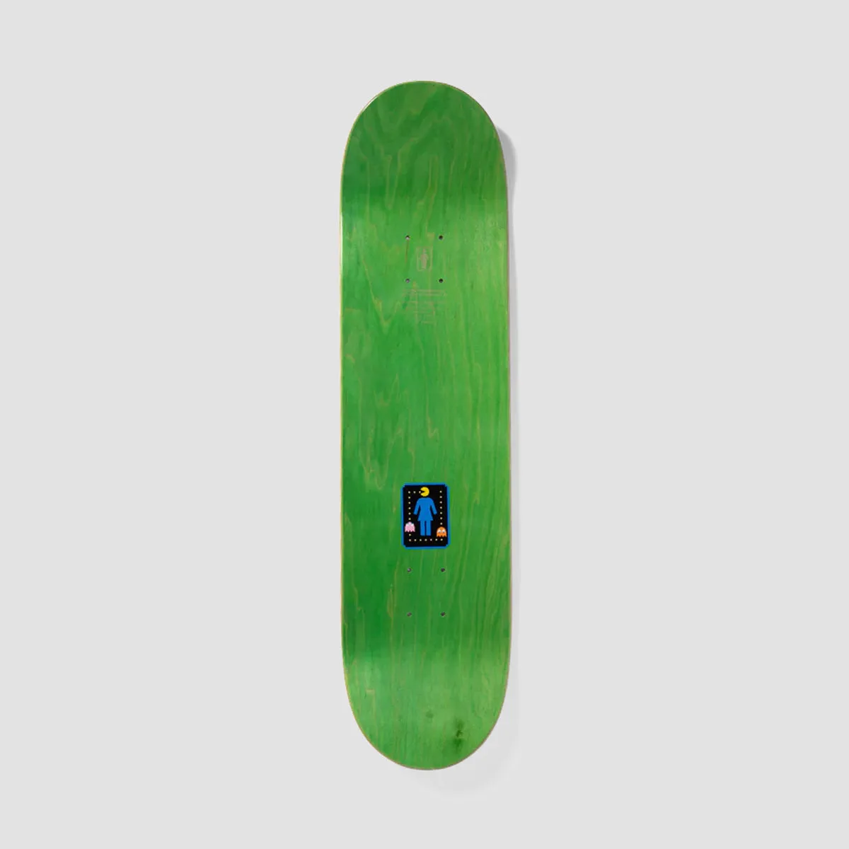 Girl Pac-Man Bennett Bennett Skateboard Deck - 8.25"