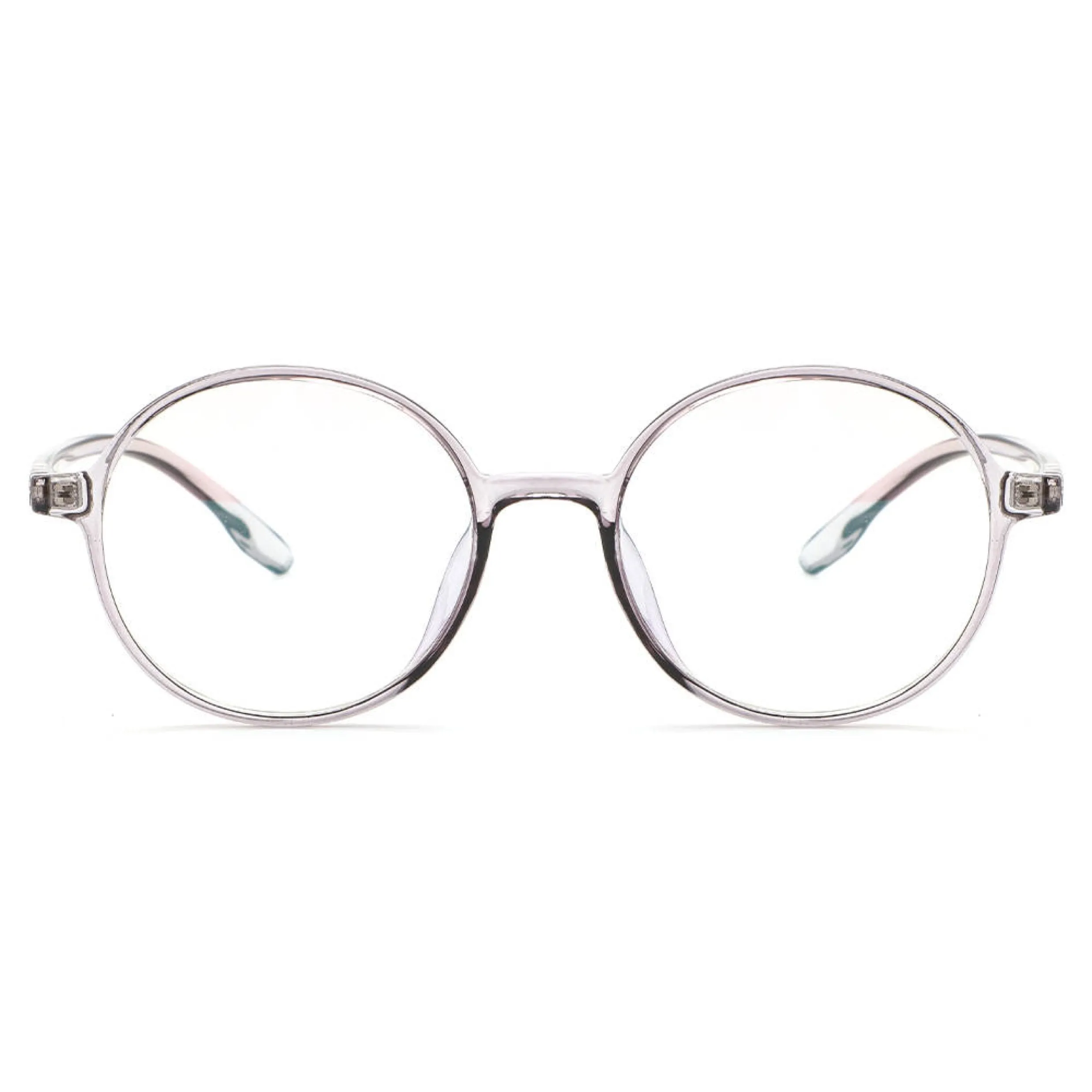 Grey Round - Blue Light Blocking Glasses