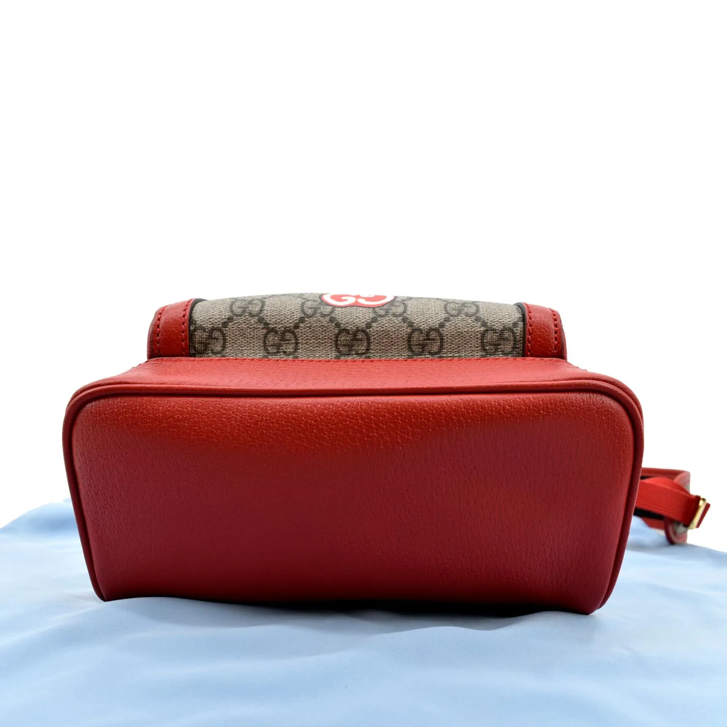 GUCCI Apple Small Interlocking GG Supreme Canvas Backpack Multicolor 601296