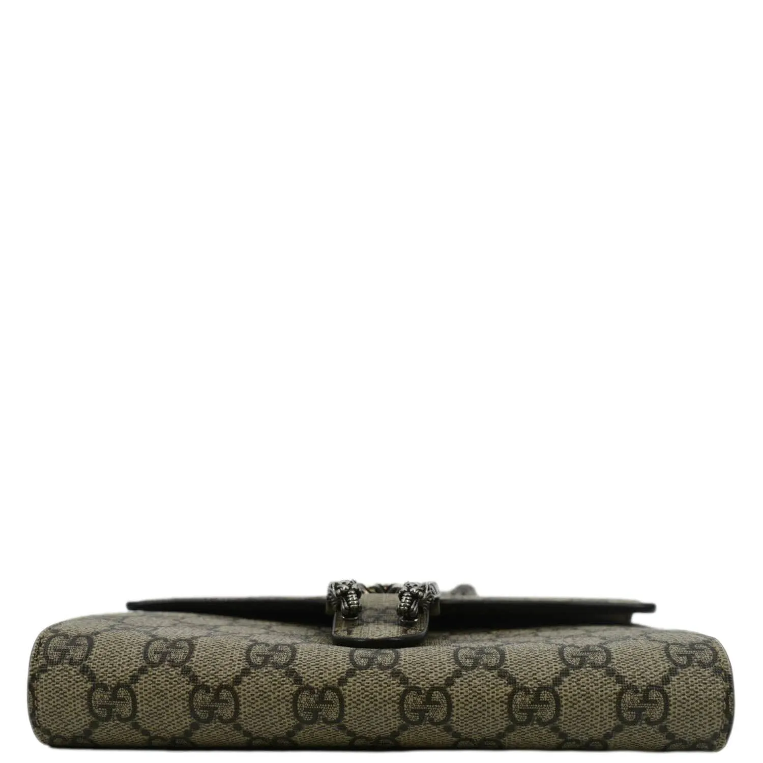 GUCCI Dionysus GG Supreme Crossbody Chain Wallet Beige 401231