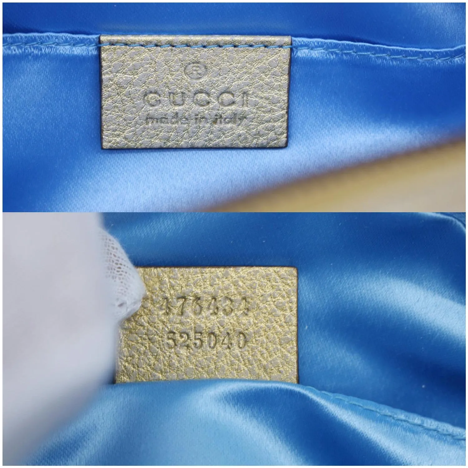 GUCCI GG Marmont Matelasse Metallic Calfskin Leather Belt Bag Gold Pink 476434 - 10% OFF