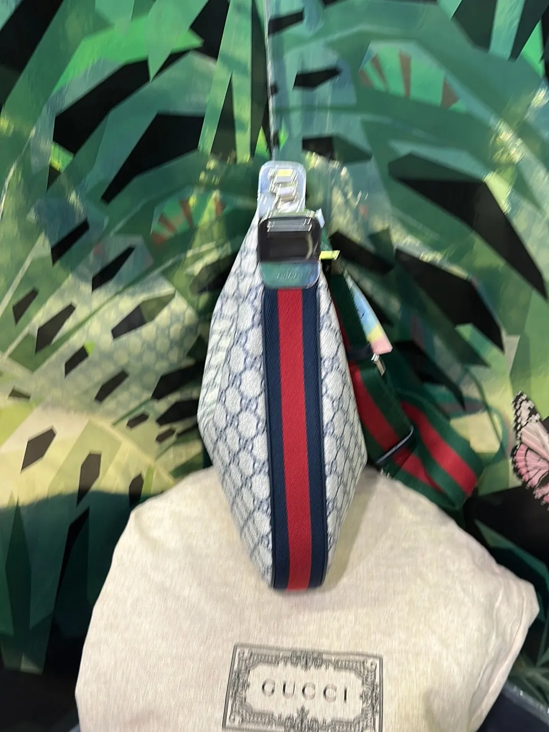 Gucci GG Supreme Attache Medium Bag