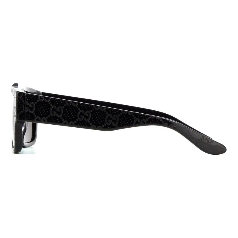 Gucci GG1460S Sunglasses, Black Embossed