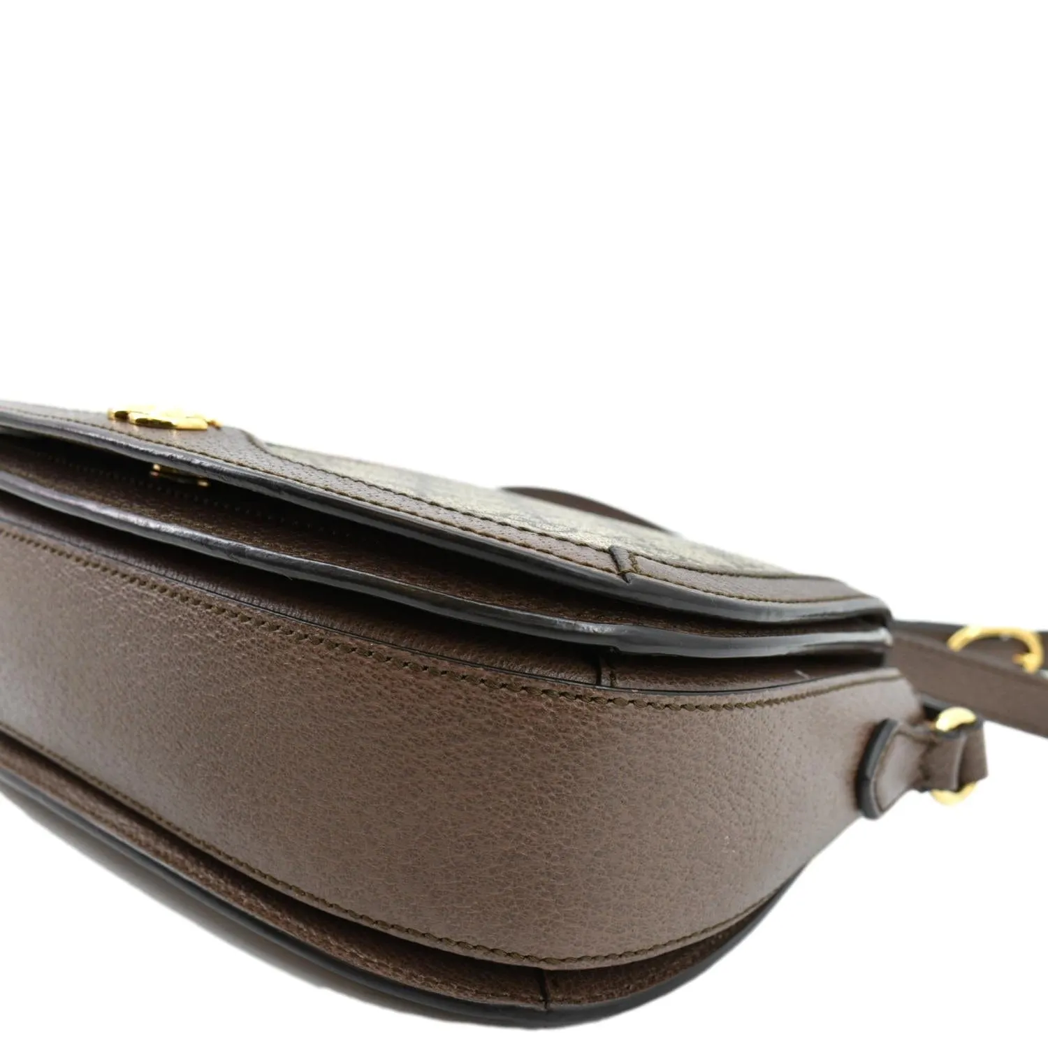 GUCCI Ophidia GG Supreme Canvas Crossbody Bag Beige 601044