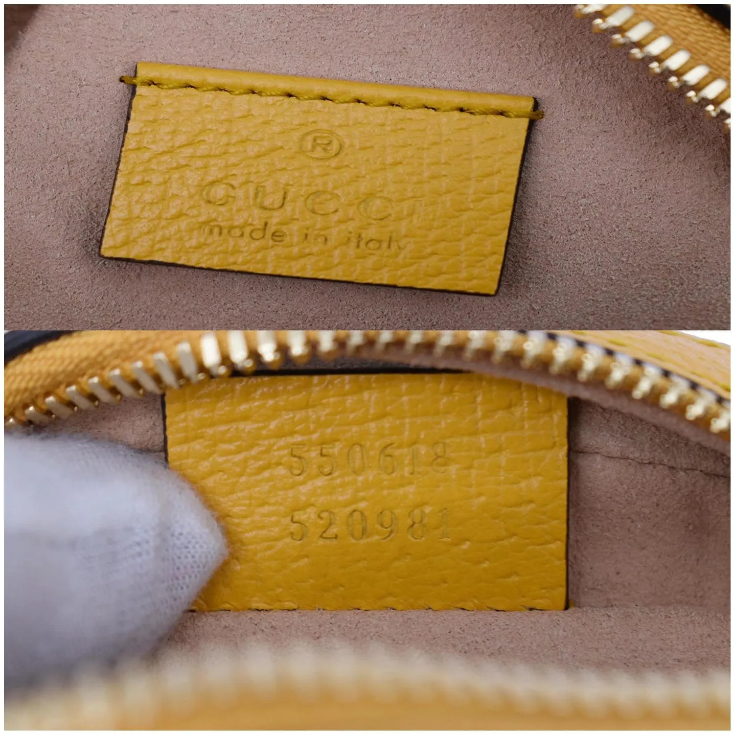 GUCCI Ophidia Mini Flora GG Round Supreme Monogram Web Crossbody Bag Yellow 550618