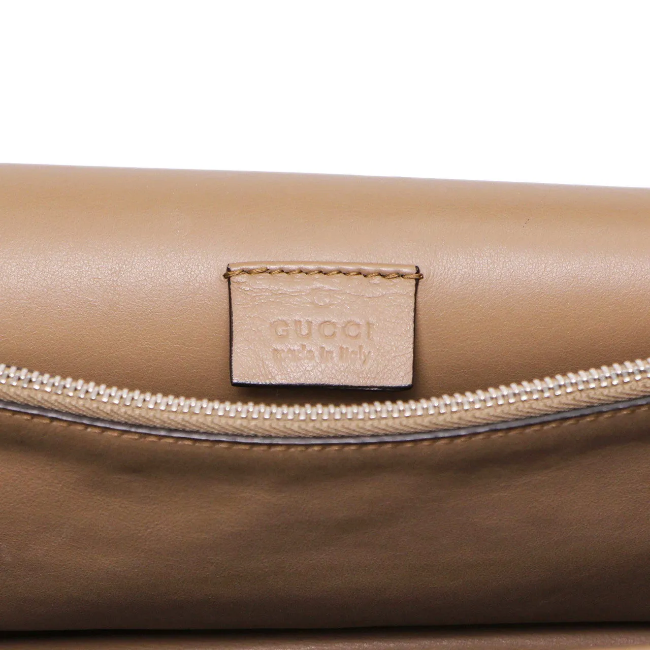 Gucci Taupe Suede Small Dionysus Shoulder Bag