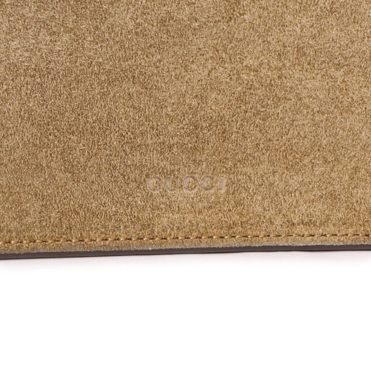 Gucci Taupe Suede Small Dionysus Shoulder Bag