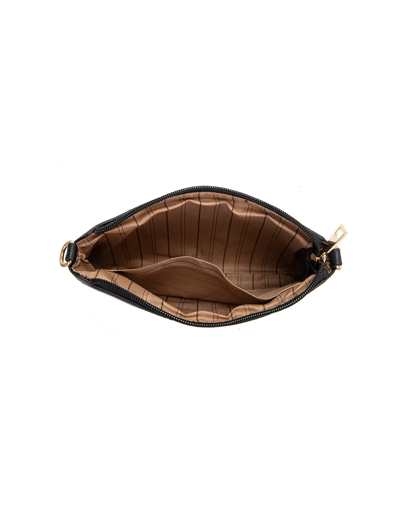 GYPSY SMALL VEGAN  XBODY BAG- XB-2342-BLK