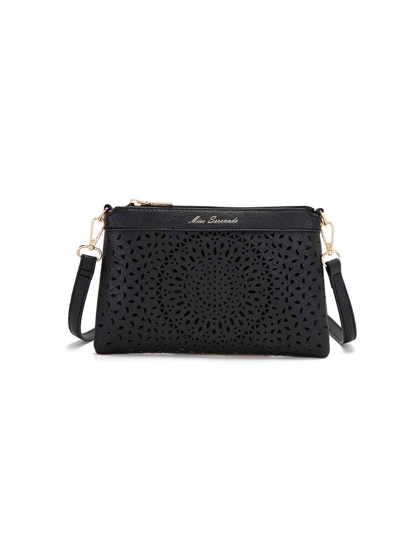 GYPSY SMALL VEGAN  XBODY BAG- XB-2342-BLK