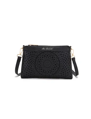 GYPSY SMALL VEGAN  XBODY BAG- XB-2342-BLK