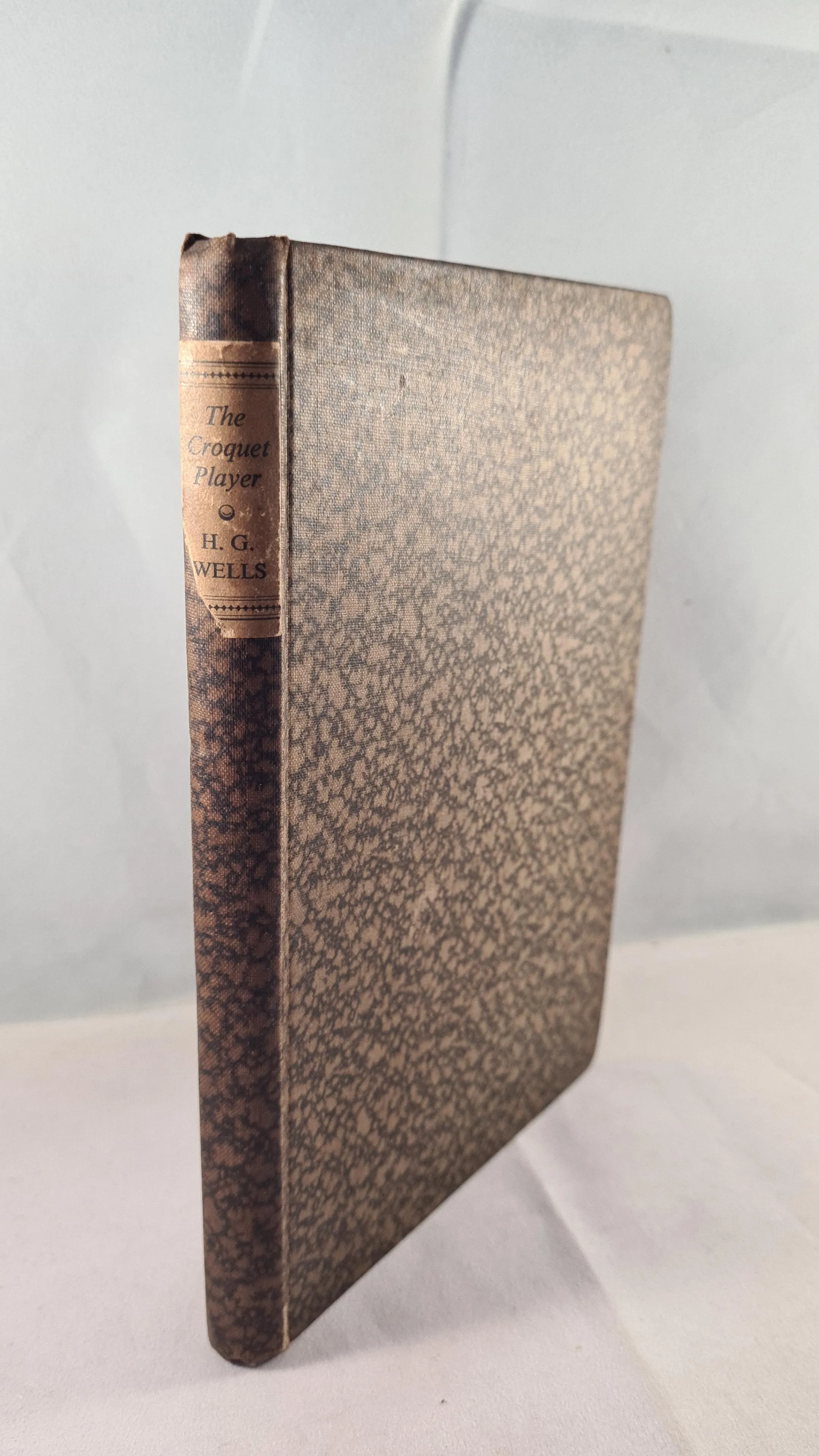 H G Wells - The Croquet Player, Chatto & Windus, 1936, First Edition