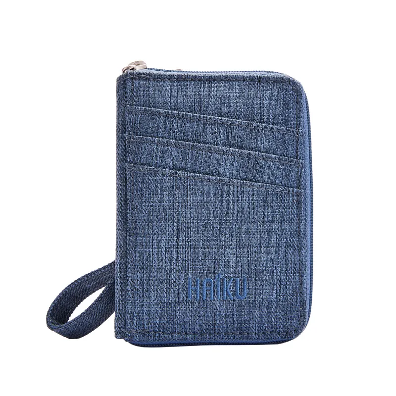 Haiku Sprout Wallet in Neon Floral, Rustic Clay, Rosewood, Stone Gray & River Rock Blue