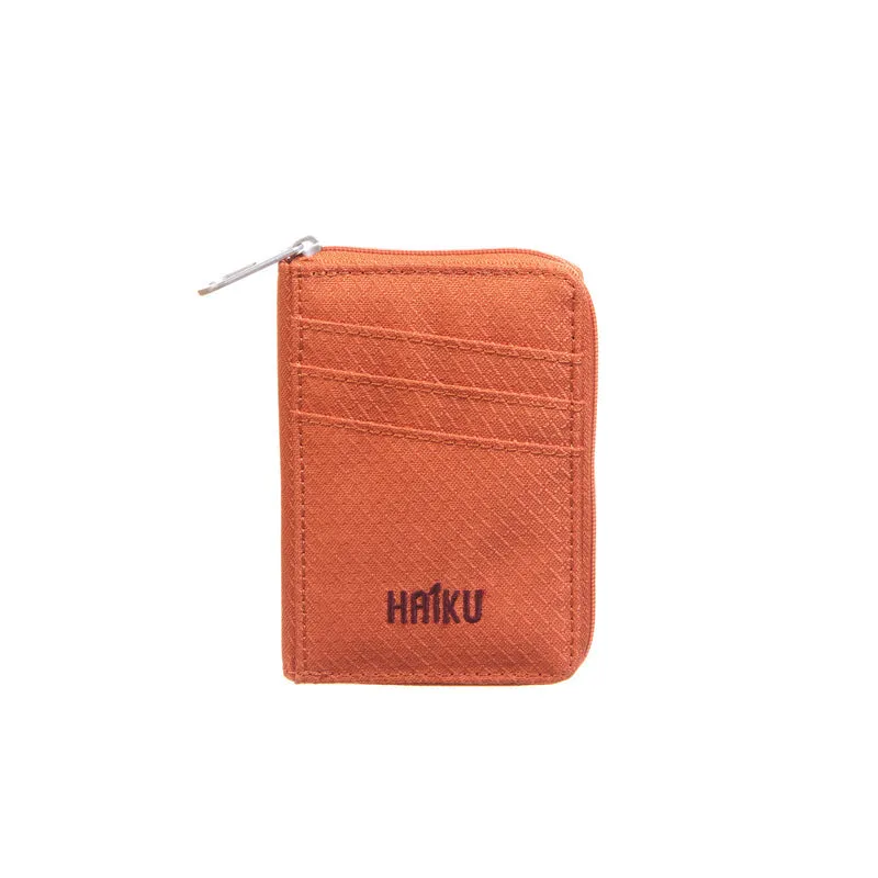 Haiku Sprout Wallet in Neon Floral, Rustic Clay, Rosewood, Stone Gray & River Rock Blue