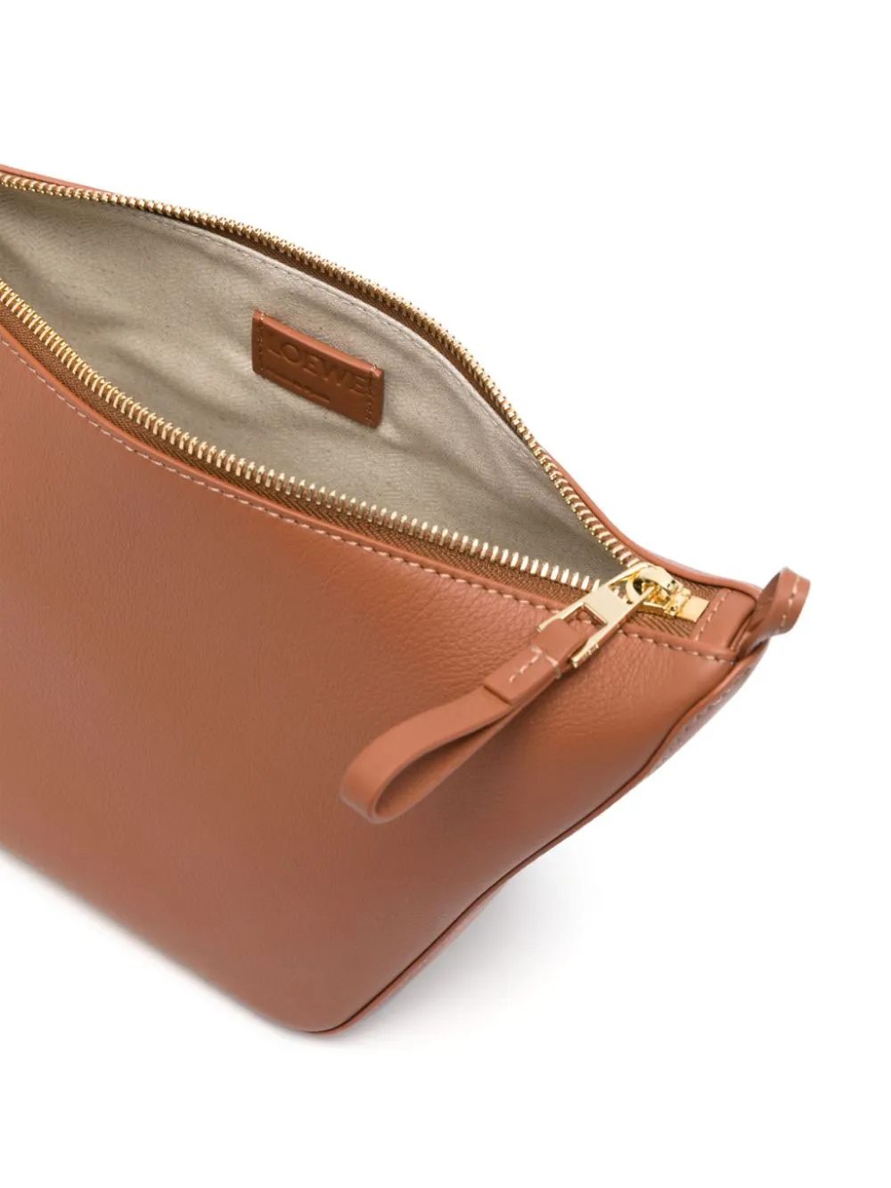 Hammock mini leather hobo bag