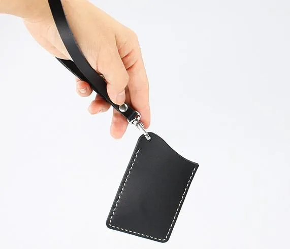 HANDMADE LEATHER CUTE Women CARD Holder Keychain PERSONALIZED MONOGRAMMED GIFT CUSTOM Wallet Card Holder keyring