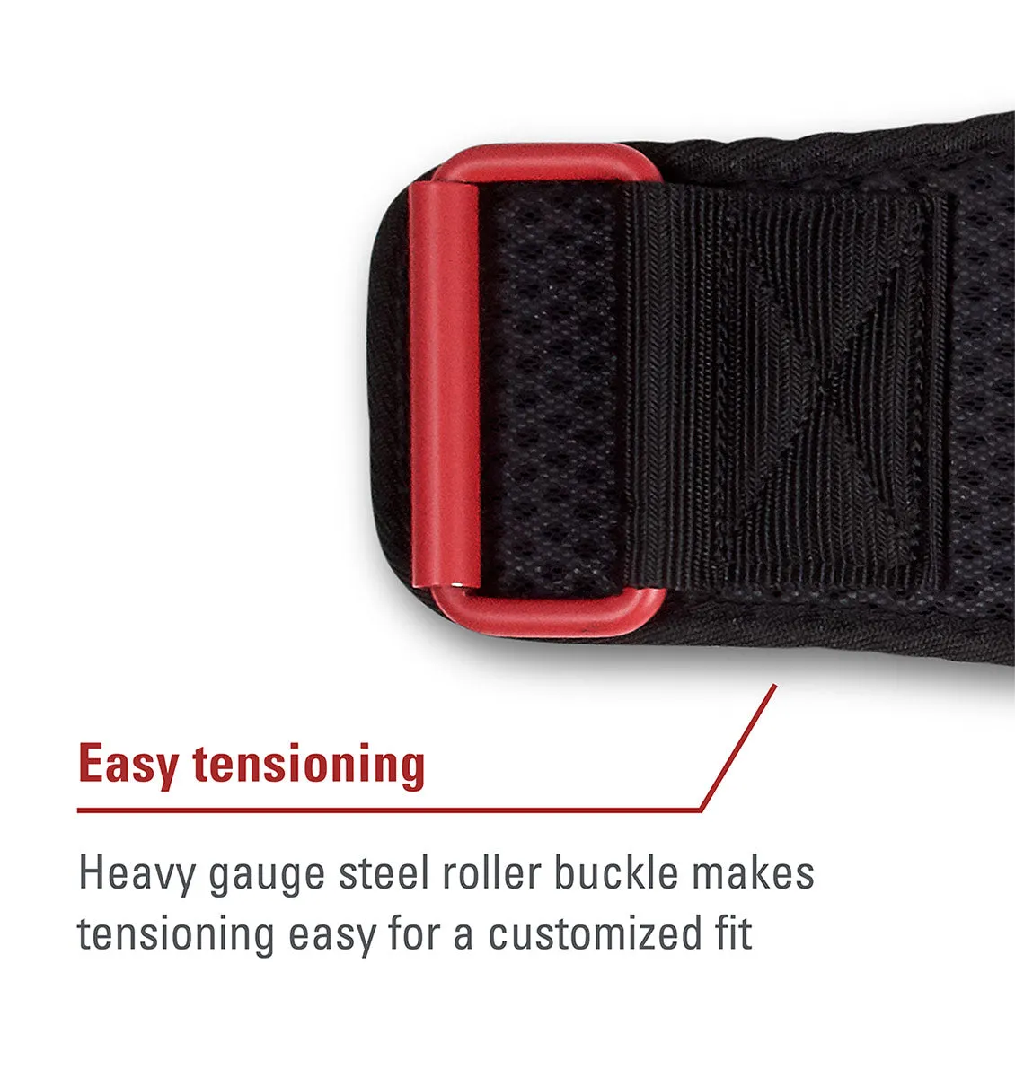 Harbinger Men's 4.5" HexCore Weight Lifting Belt - Black/Red