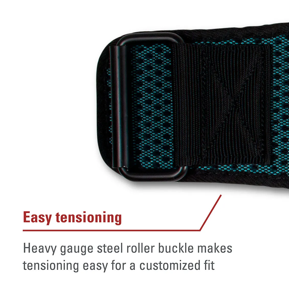 Harbinger Women's 4.5" HexCore Weight Lifting Belt - Light Blue