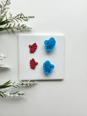 Heart Fan Set | Valentine Clay Cutter
