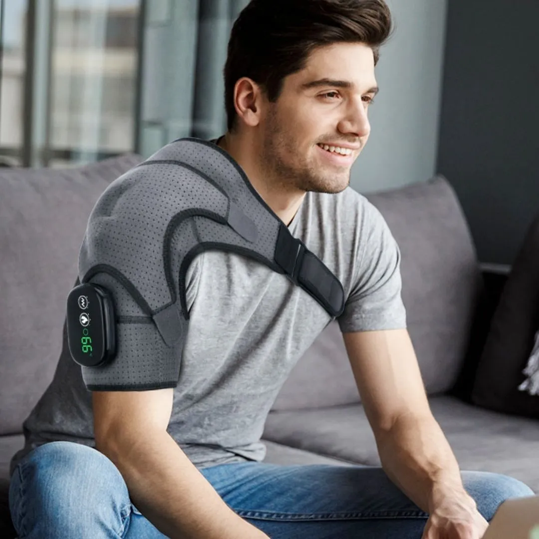 Heated Compression Shoulder Brace with Vibration