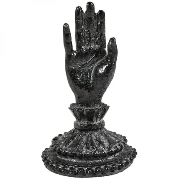 Helping Hand Photo/Card Holder - Antiqued Metal