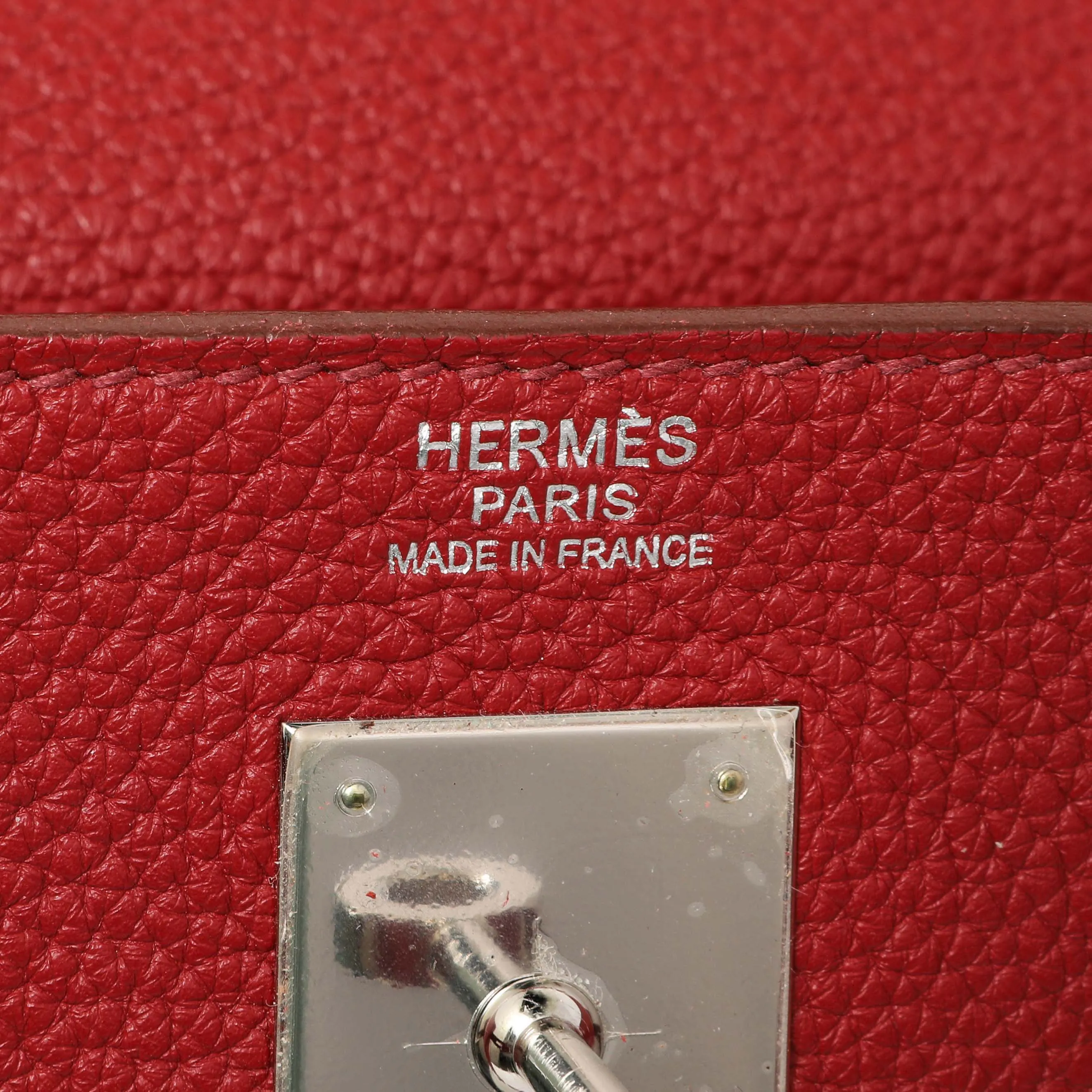 Hermes Rouge Garance Togo Kelly Retourne 32