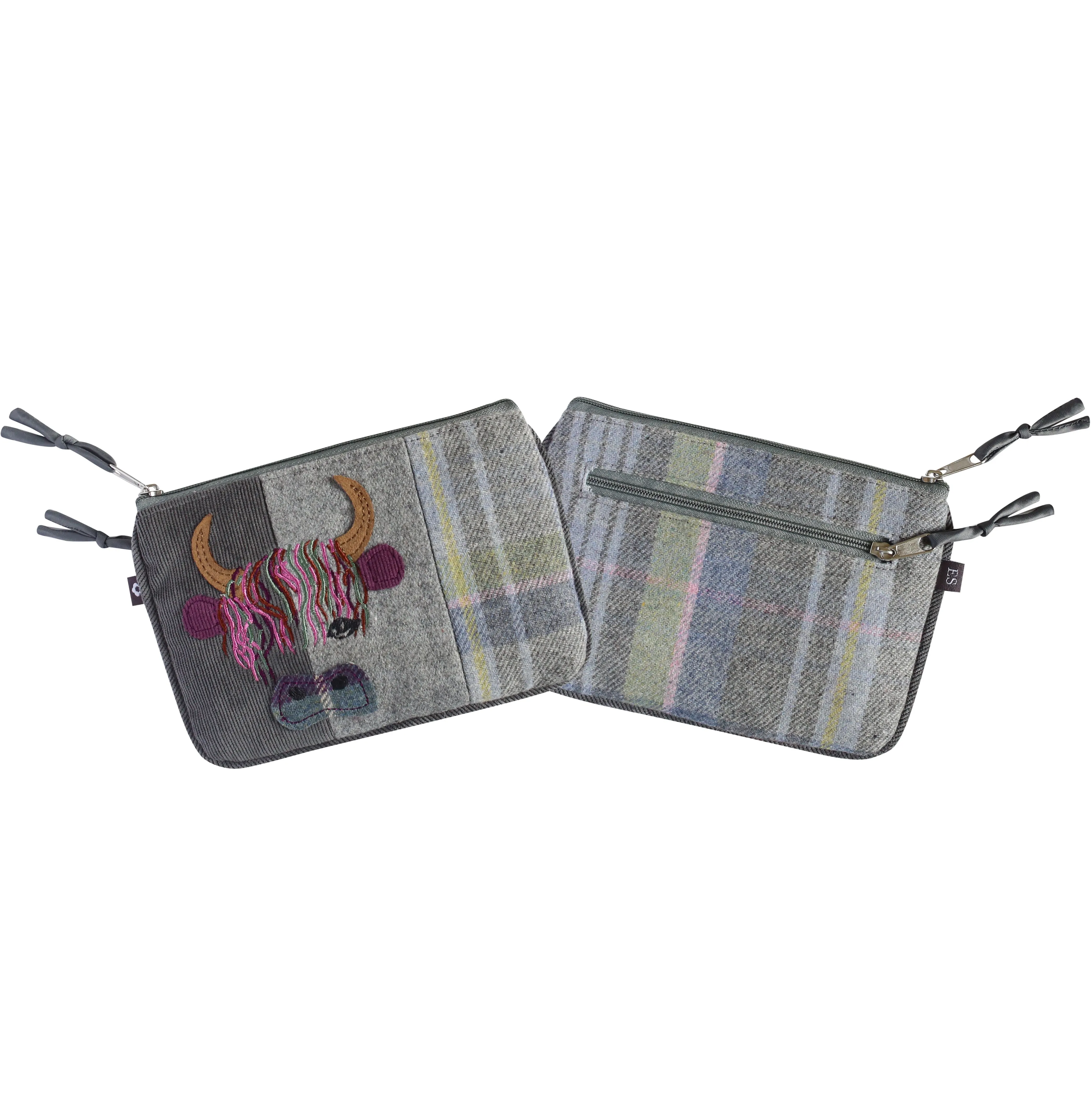 Highland Cow Applique Purse by Earth Squared