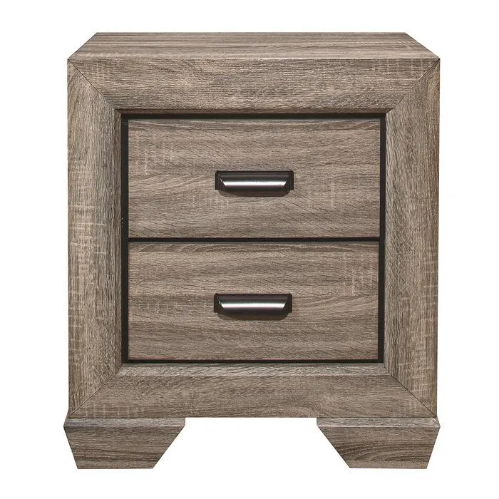 Homelegance Beechnut 2 Drawer Nightstand in Natural 1904-4