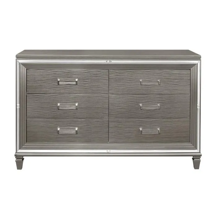 Homelegance Tamsin Dresser in Silver Grey Metallic 1616-5