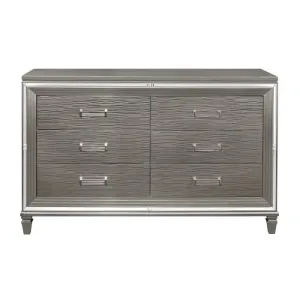 Homelegance Tamsin Dresser in Silver Grey Metallic 1616-5