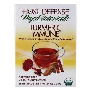 Host Defense - MycoBotanicals Turmeric Immune Tea