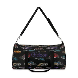 Hotrod Road Duffel Bag (INCLUDE CUSTOM NAME & FONT OPTION IN NOTES AT CHECKOUT)