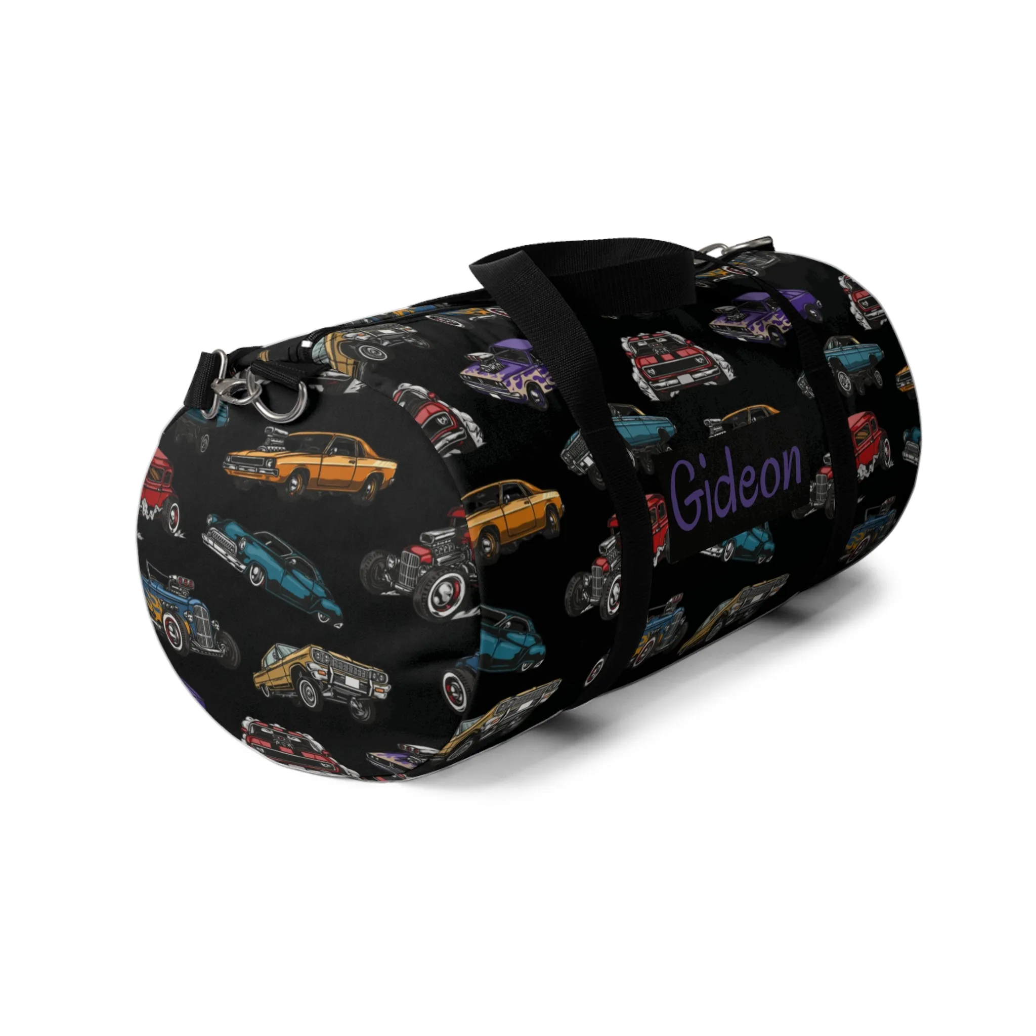 Hotrod Road Duffel Bag (INCLUDE CUSTOM NAME & FONT OPTION IN NOTES AT CHECKOUT)