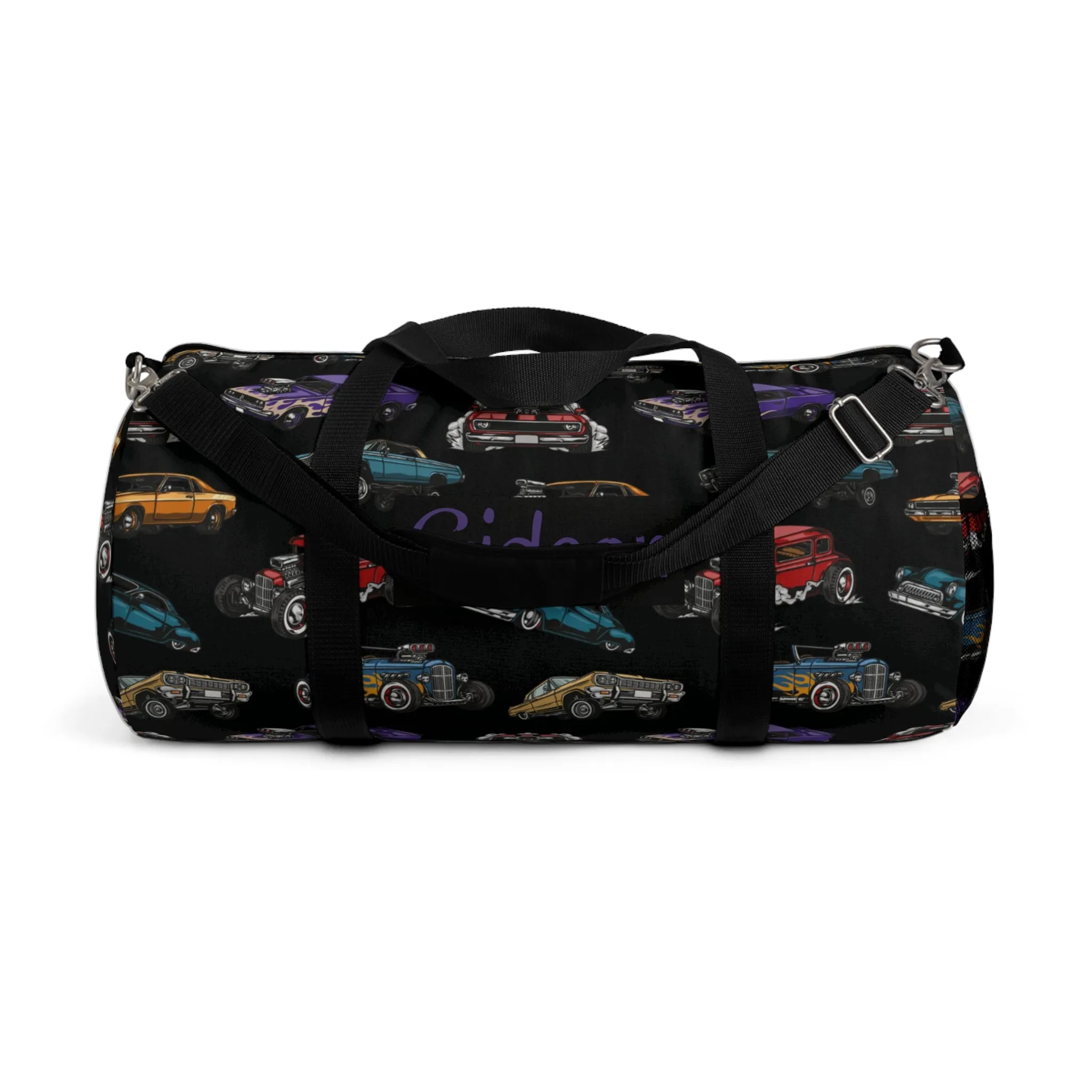 Hotrod Road Duffel Bag (INCLUDE CUSTOM NAME & FONT OPTION IN NOTES AT CHECKOUT)