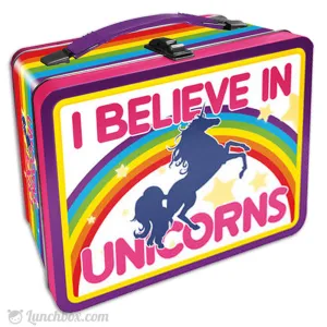 I Believe in Unicorns Lunch Box