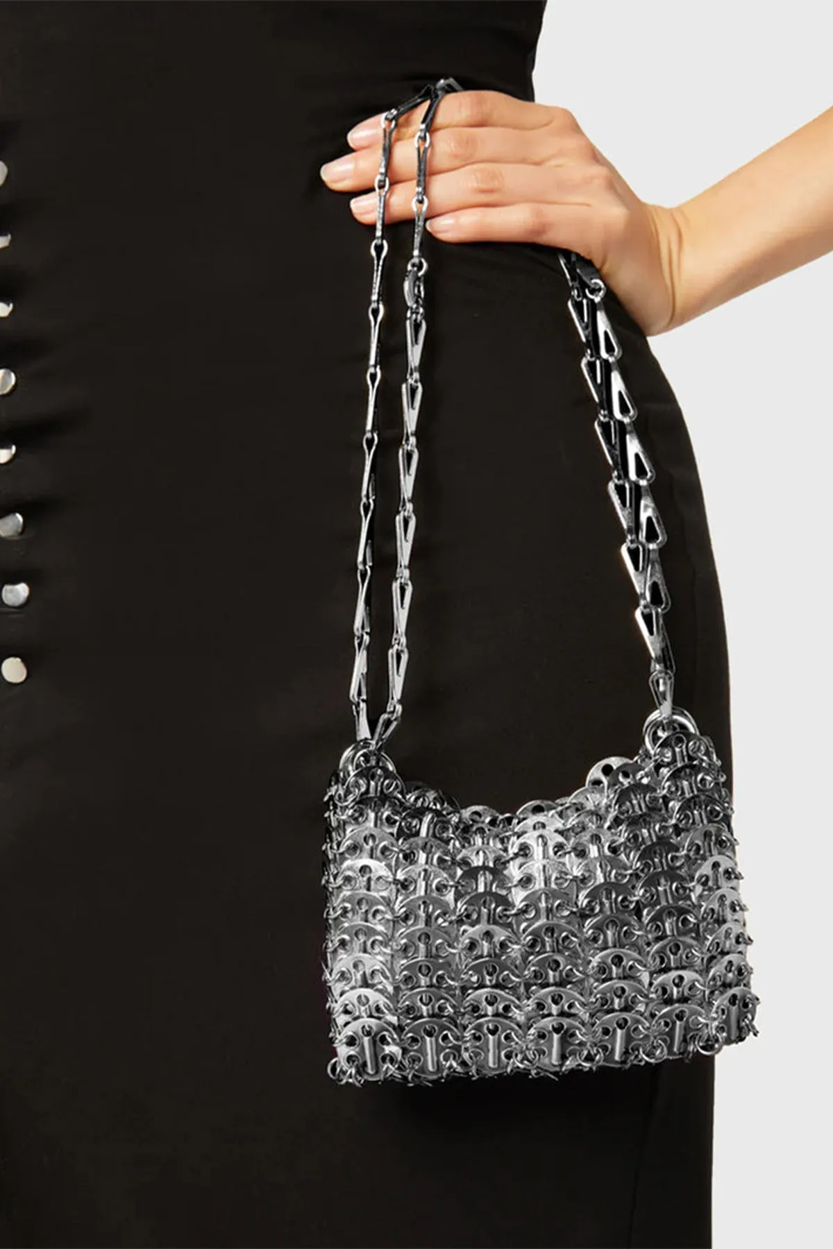Iconic 1969 Nano Bag in Silver