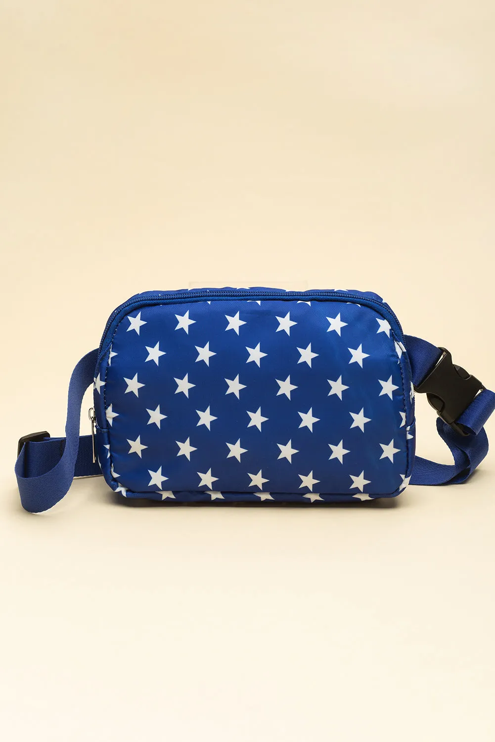 Independent Day Flag Star Printed Crossbody Bag