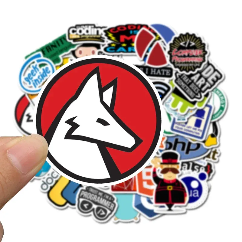 Internet Programmer Sticker Pack (50 Pcs)
