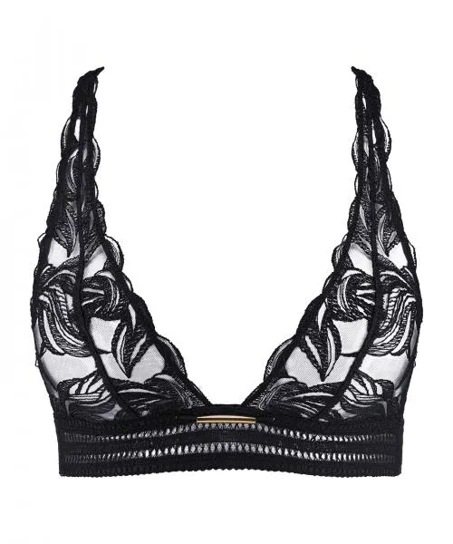 Into the Groove Bralette - Black -