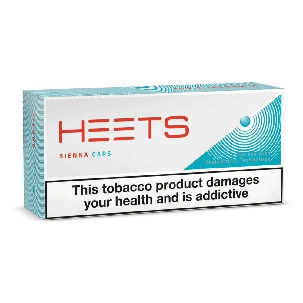 IQOS HEETS SIENNA CAPS CARTON - 200 STICKS
